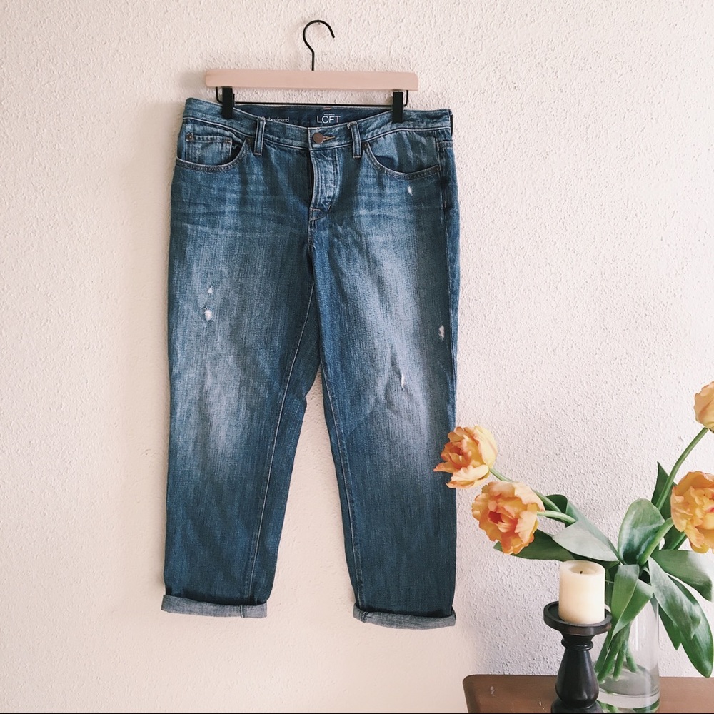 LOFT Boyfriend Jeans | 10